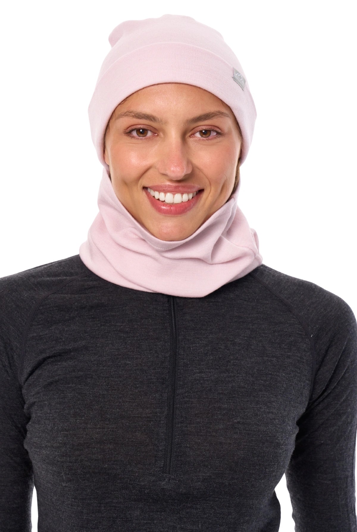 Adult Beanie Light Lavender + Gaiter