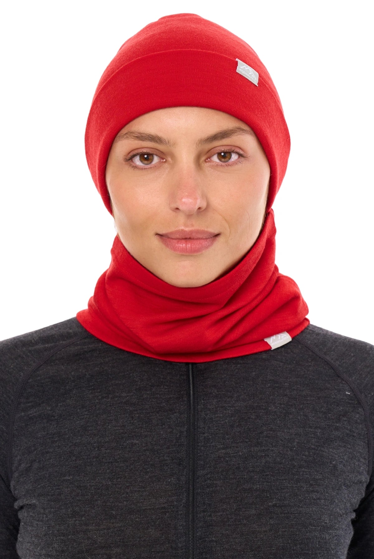 Adult Beanie Red + Gaiter