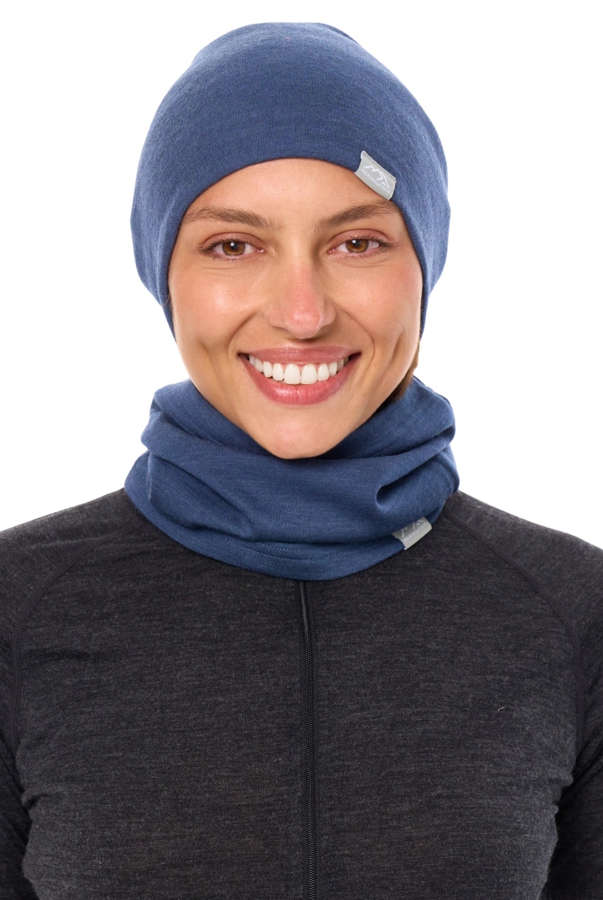 Adult Beanie Denim + Gaiter