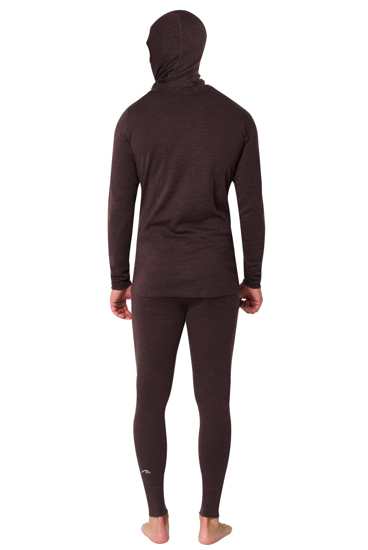 Men's Chocolate Merino Wool Set 320 + Balaclava — view 2