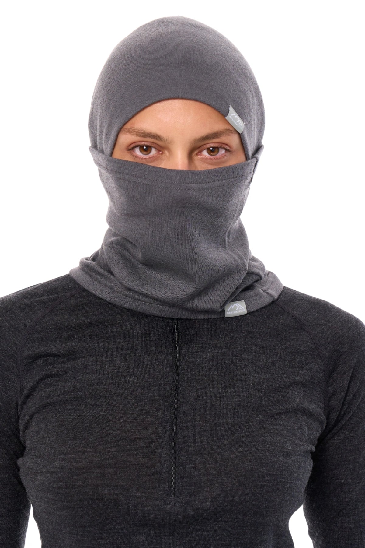Adult Beanie Grey Shades + Gaiter — view 3
