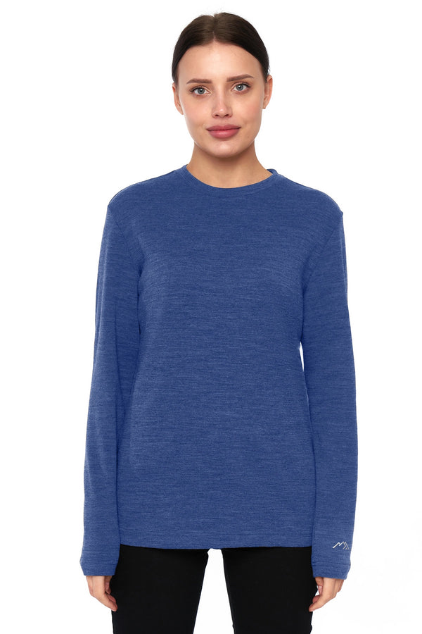 Women's Merino Long Sleeve 170 Chicago Blues