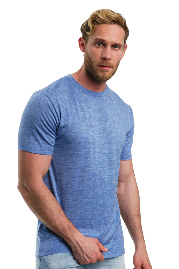 Men's Merino T-shirt 180 Woodland Grey Melange