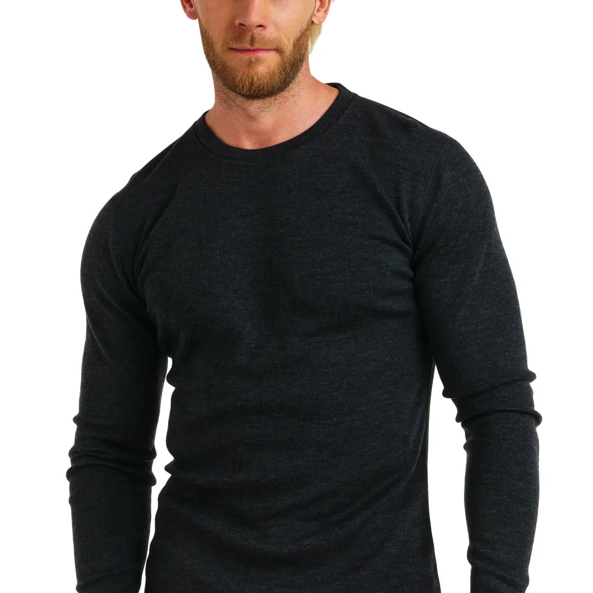 BATONER WASHABLE WOOL LONG SLEEVE T 黒 3 Frame_157_749ac948-b1ad-43cb-