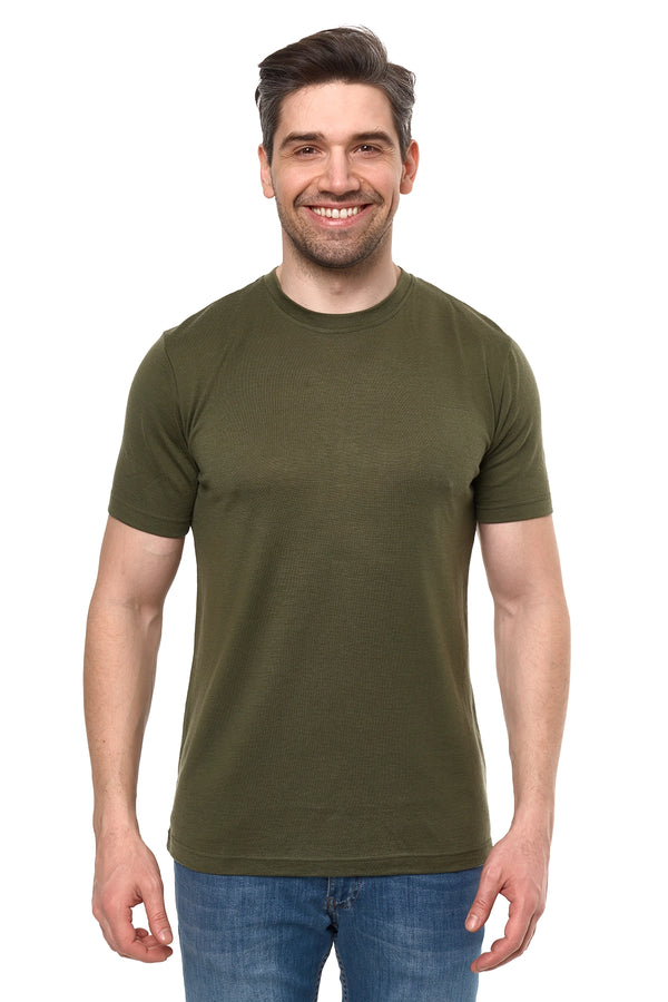 Men's Merino Sport T-shirt Dark Olive