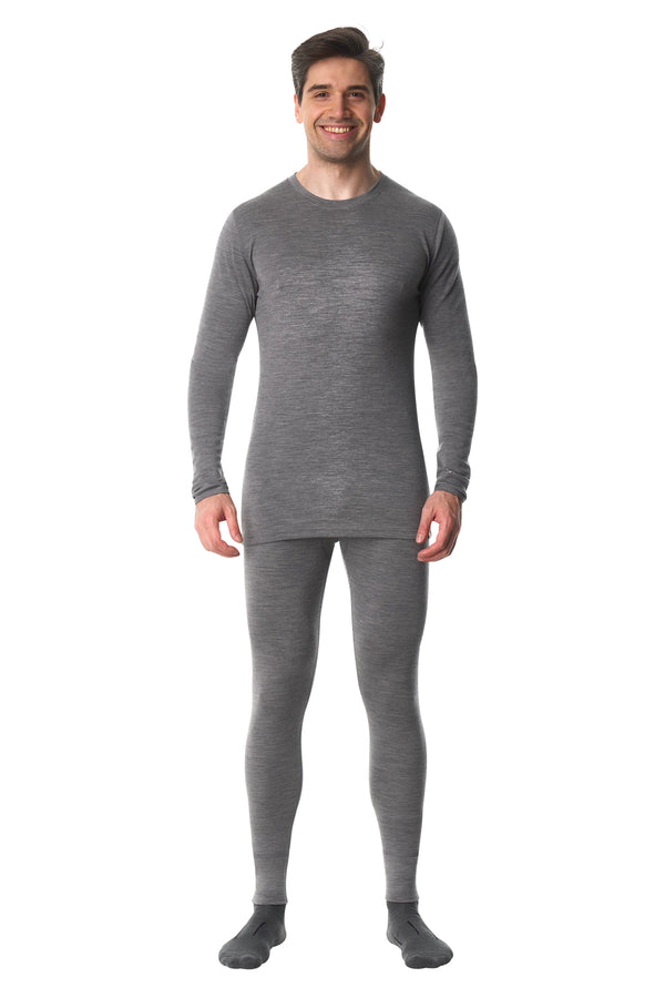 Men's Merino Thermal Set 250 Heather Grey