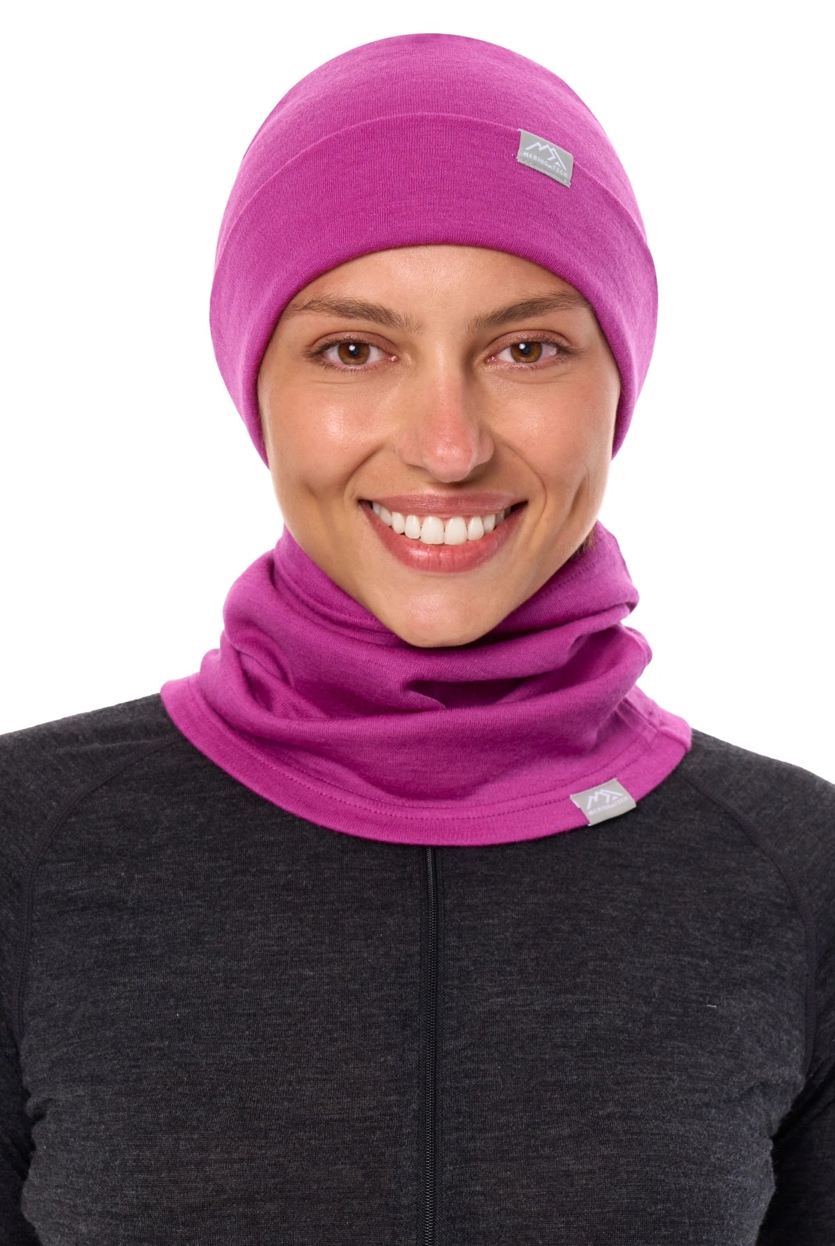 Adult Beanie Violet + Gaiter