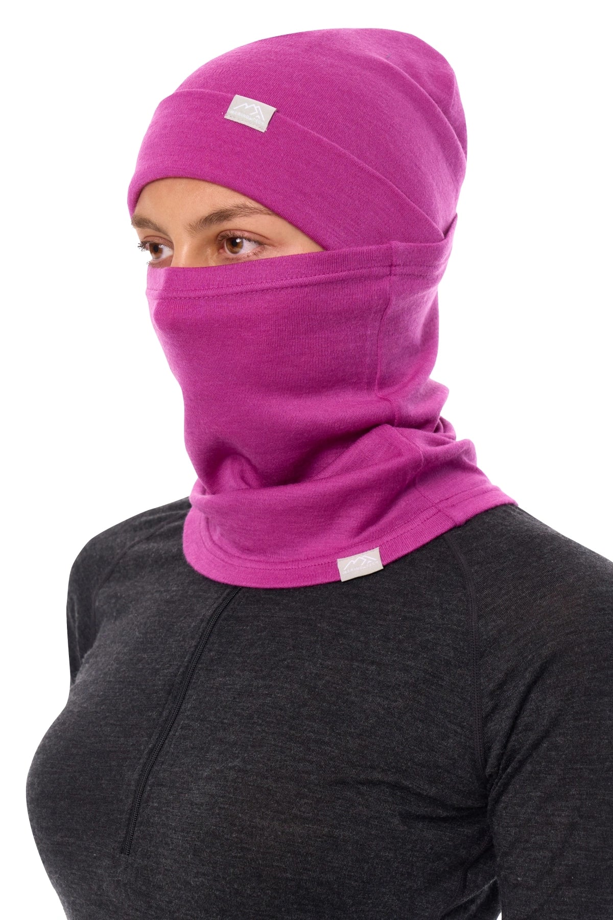 Adult Beanie Violet + Gaiter — view 6