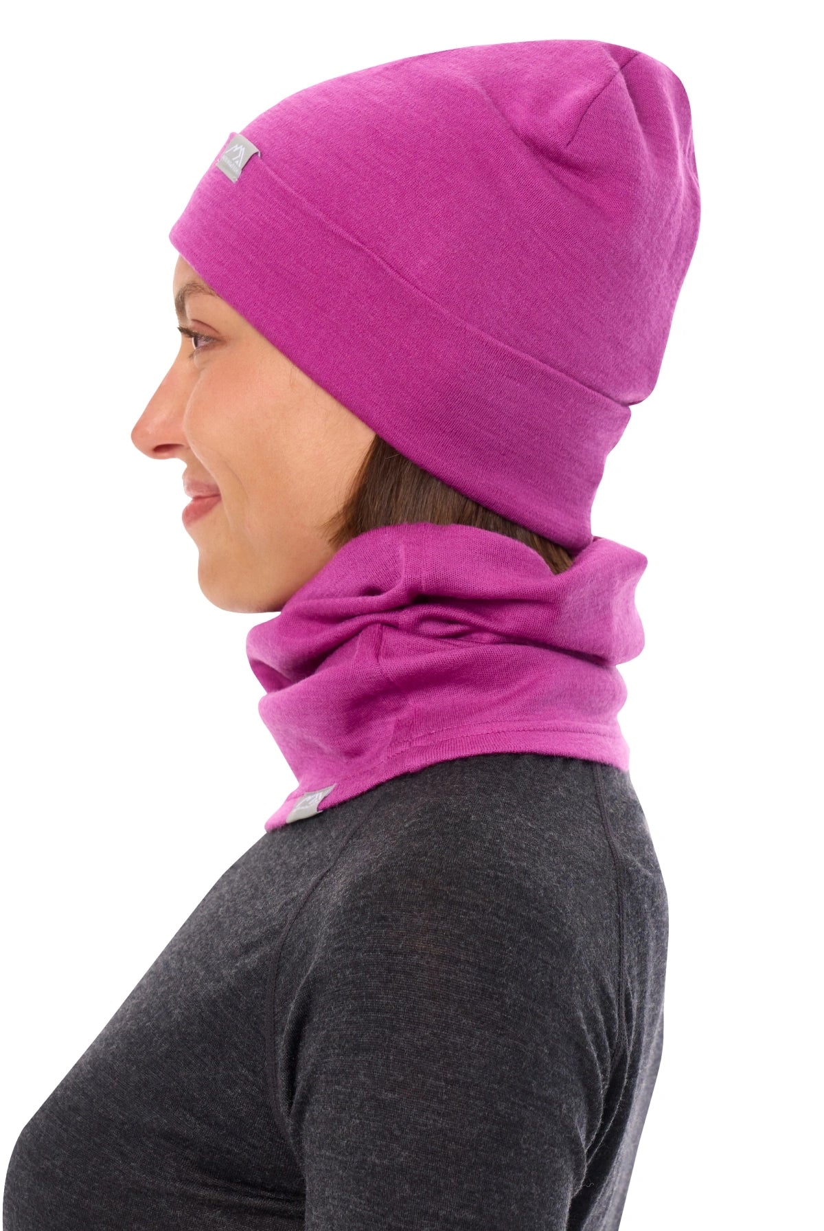 Adult Beanie Violet + Gaiter — view 4