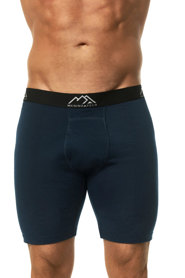Men's Merino Boxers Navy, 2 pack