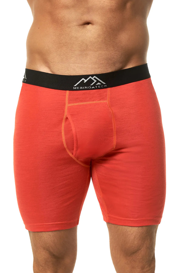 Men's Merino Boxers Red, 1 pack