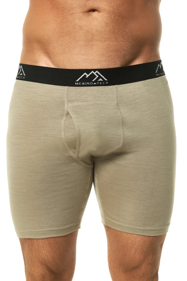 Men's Merino Boxers Dune, 1 pack