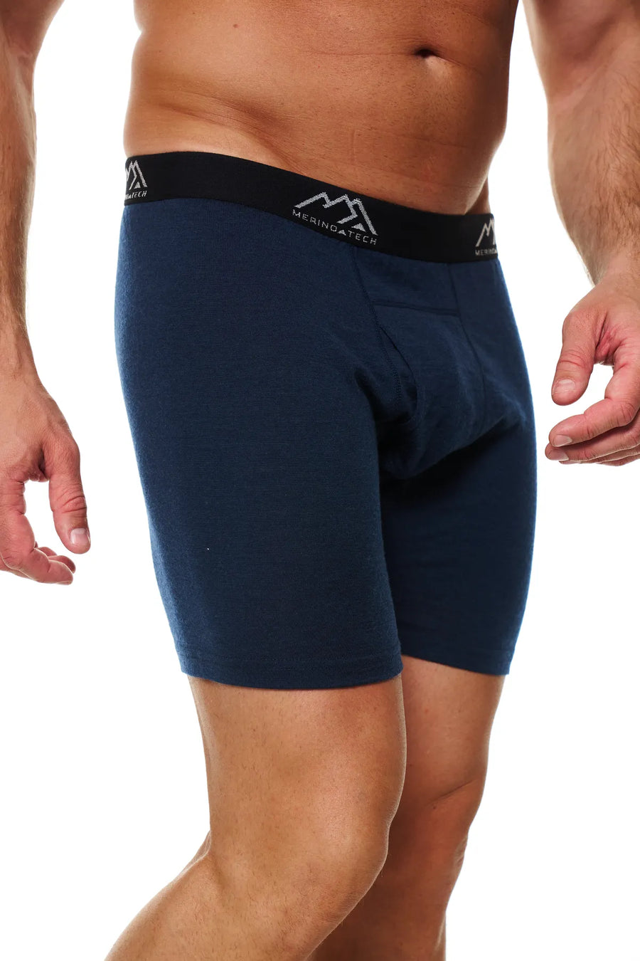 Men's Merino Boxers 190 Brief Midnight Navy, 1 pack — view 4