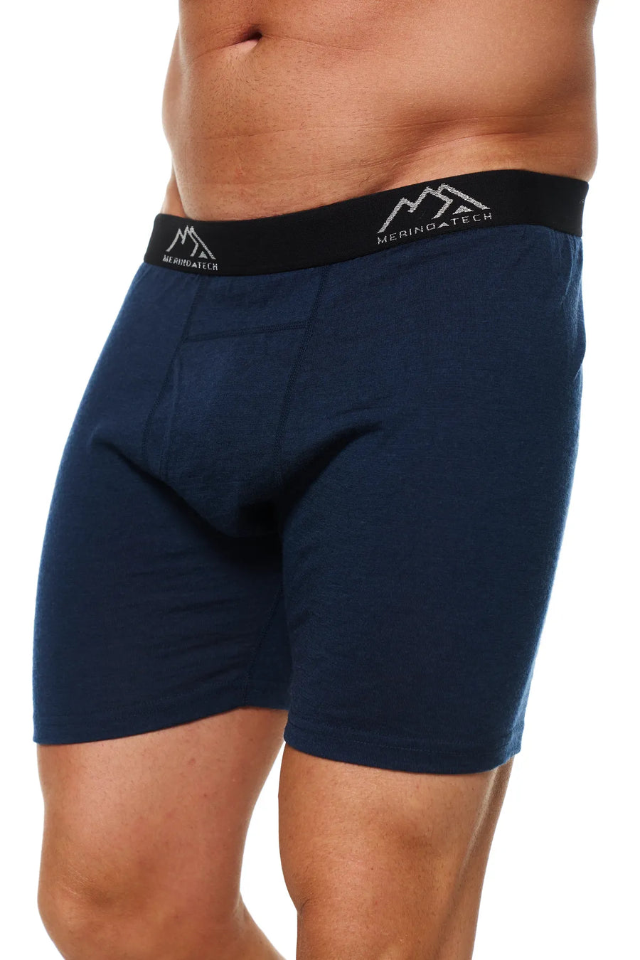 Men's Merino Boxers 190 Brief Midnight Navy, 1 pack — view 6