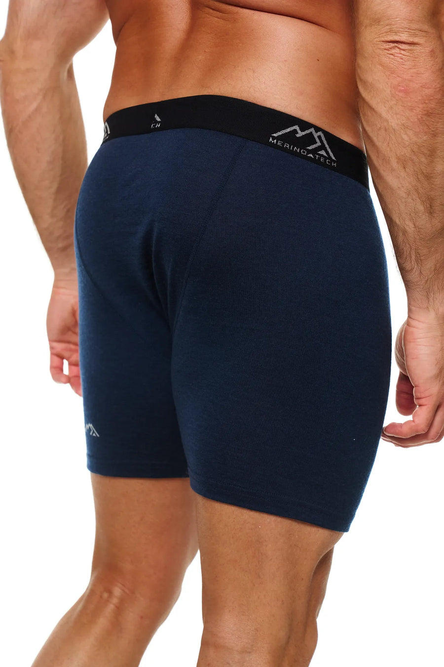 Men's Merino Boxers 190 Brief Midnight Navy, 1 pack — view 8