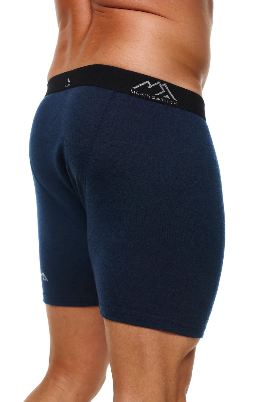 Men's Merino Boxers 190 Brief Midnight Navy, 1 pack — view 9