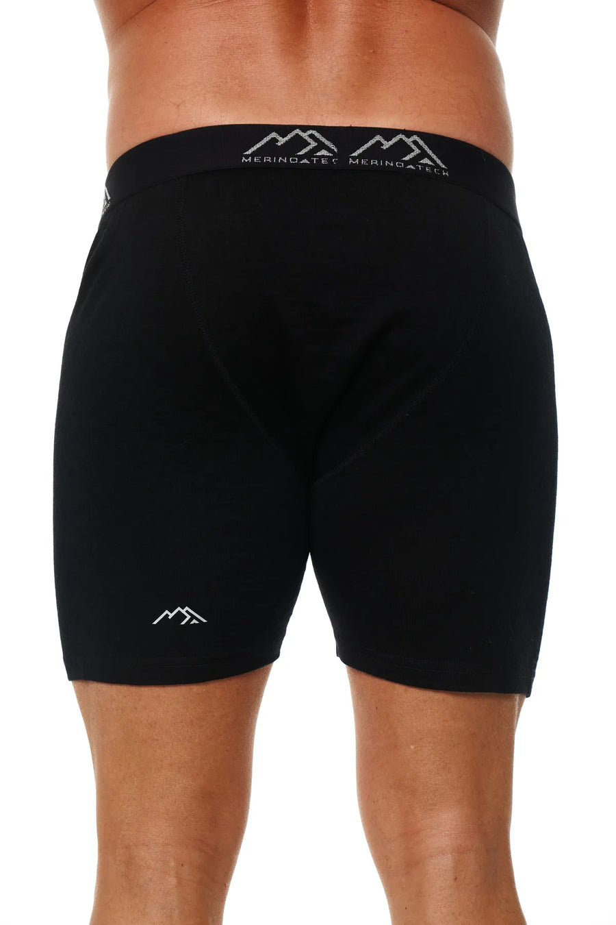 Men's Merino Boxers 190 Black Coal, 1 pack — view 2