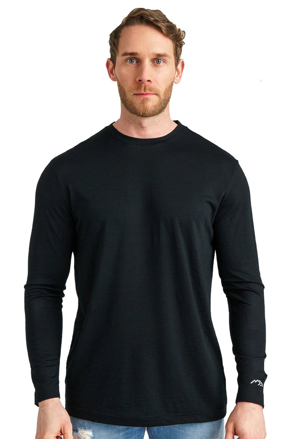 Men's Merino Long Sleeve 170 Black