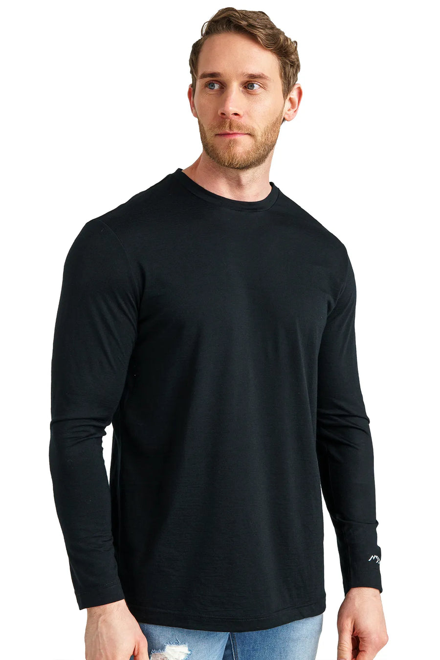 Men's Merino Long Sleeve 170 Black — view 2