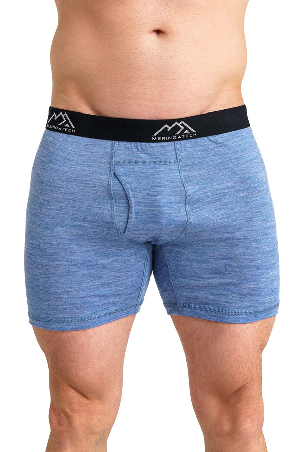 Men's Merino Boxers 190 Deep Blue, 1 pack
