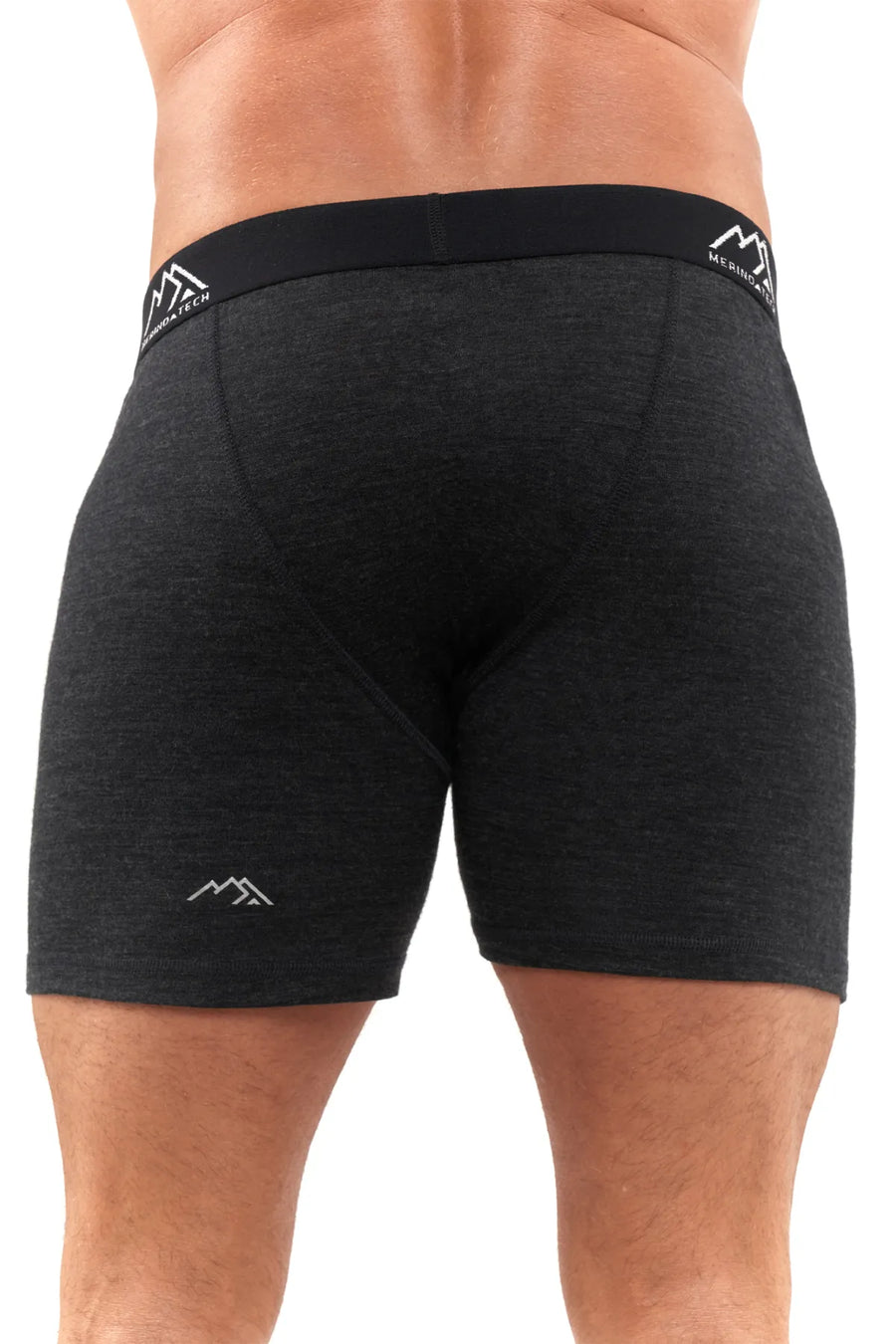 Men's Merino Boxers 190 Charcoal Grey, 1 pack — view 2