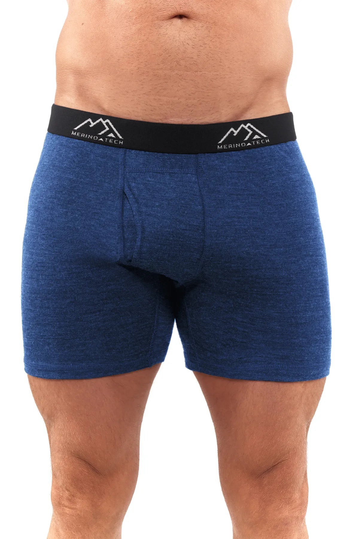 Men s Merino Boxers 170 Brief Windsor Blue 1 pack