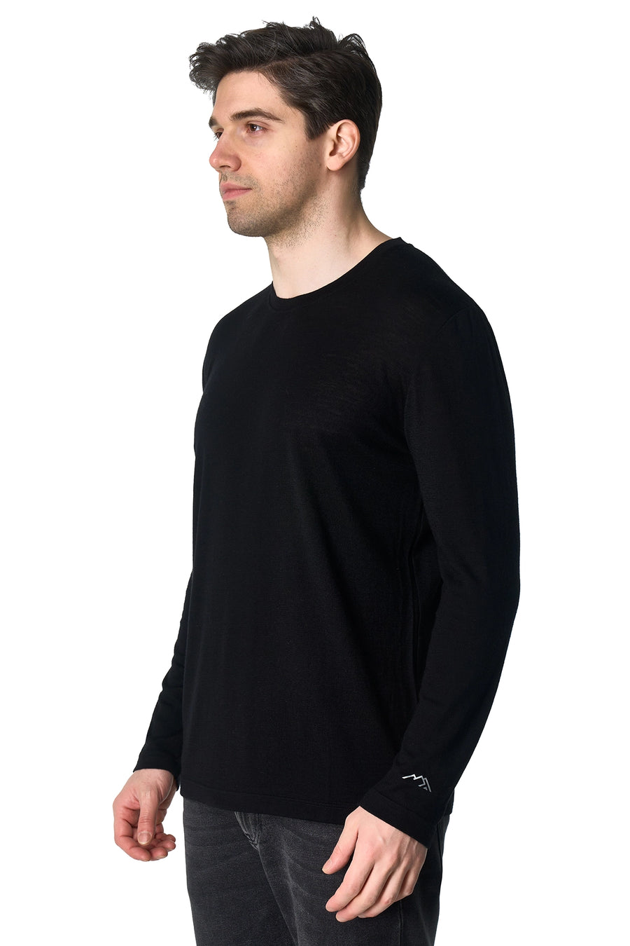 Men's Merino Long Sleeve 190 Black — view 4