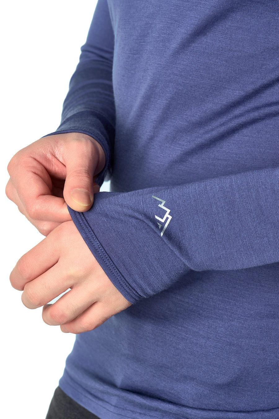 Men's Merino Long Sleeve 190 Dark Blue — view 5