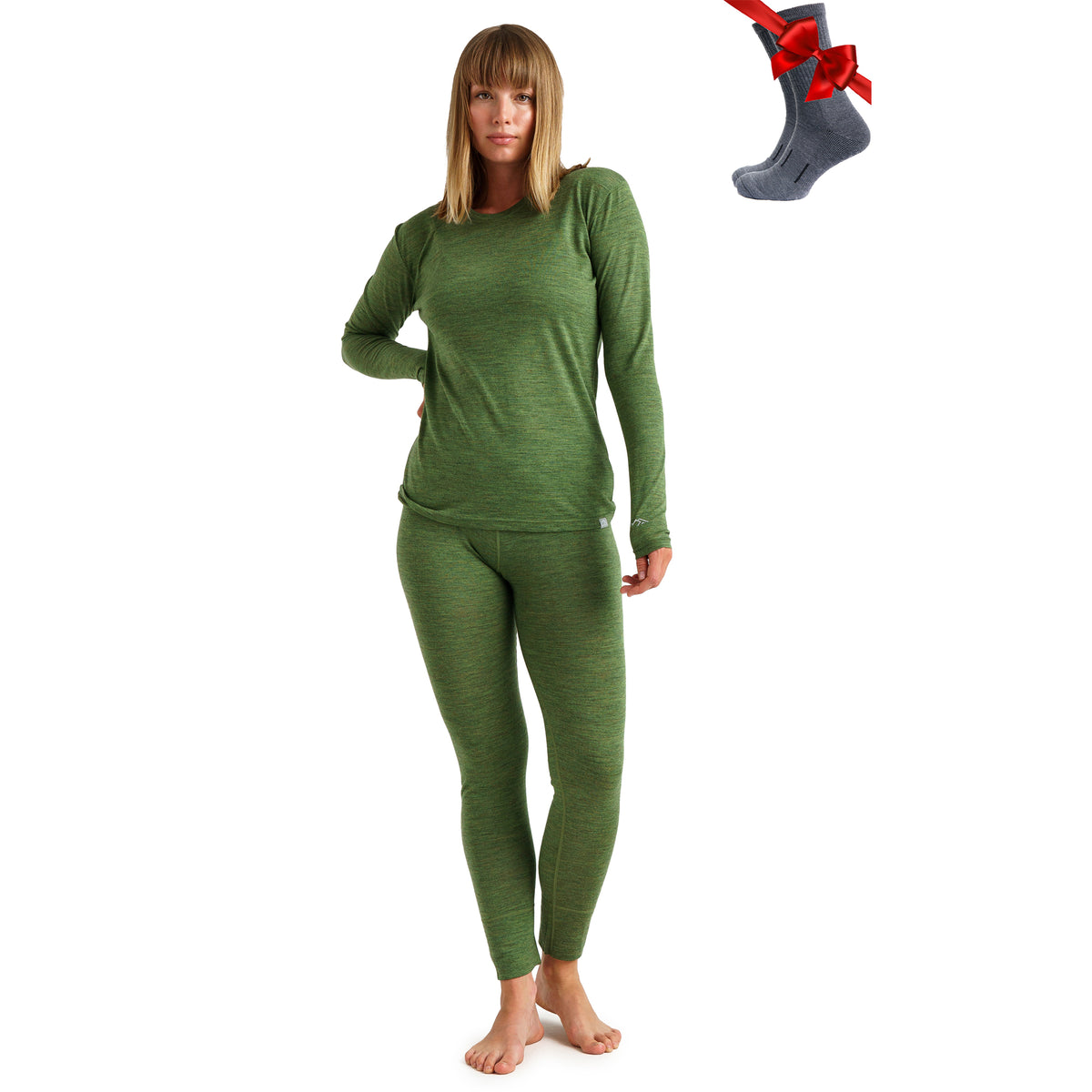 Lightweight [165] Women's Merino Wool Thermal Sets for Comfort and ...