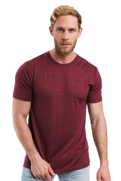 【Binary01】maroon lace T-shirt Women's GUE T-shirt - Maroon | GUE