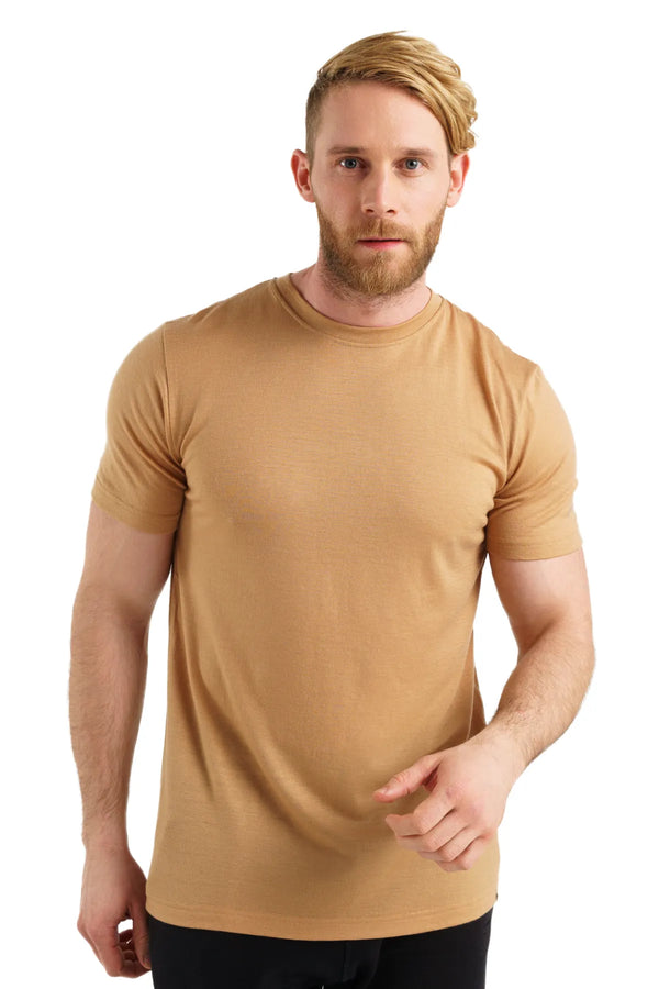 Men's Merino T-shirt 180 Camel