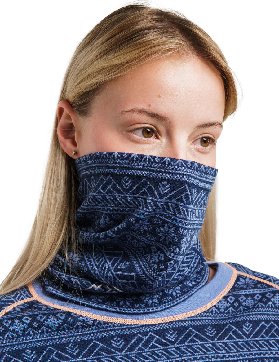 Merino Neck Gaiter 250 Nordic Tale Berry — view 4