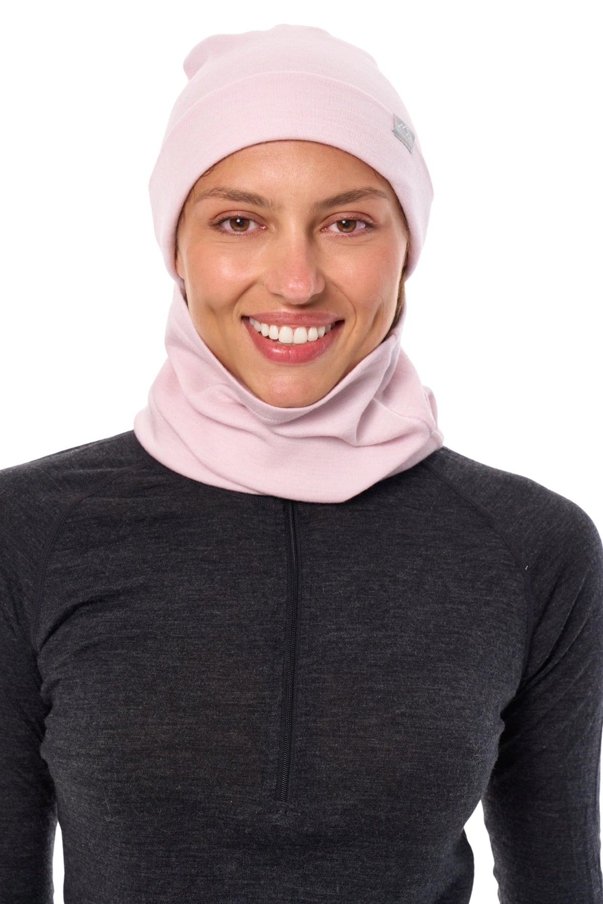 Adult Beanie Light Lavender + Gaiter