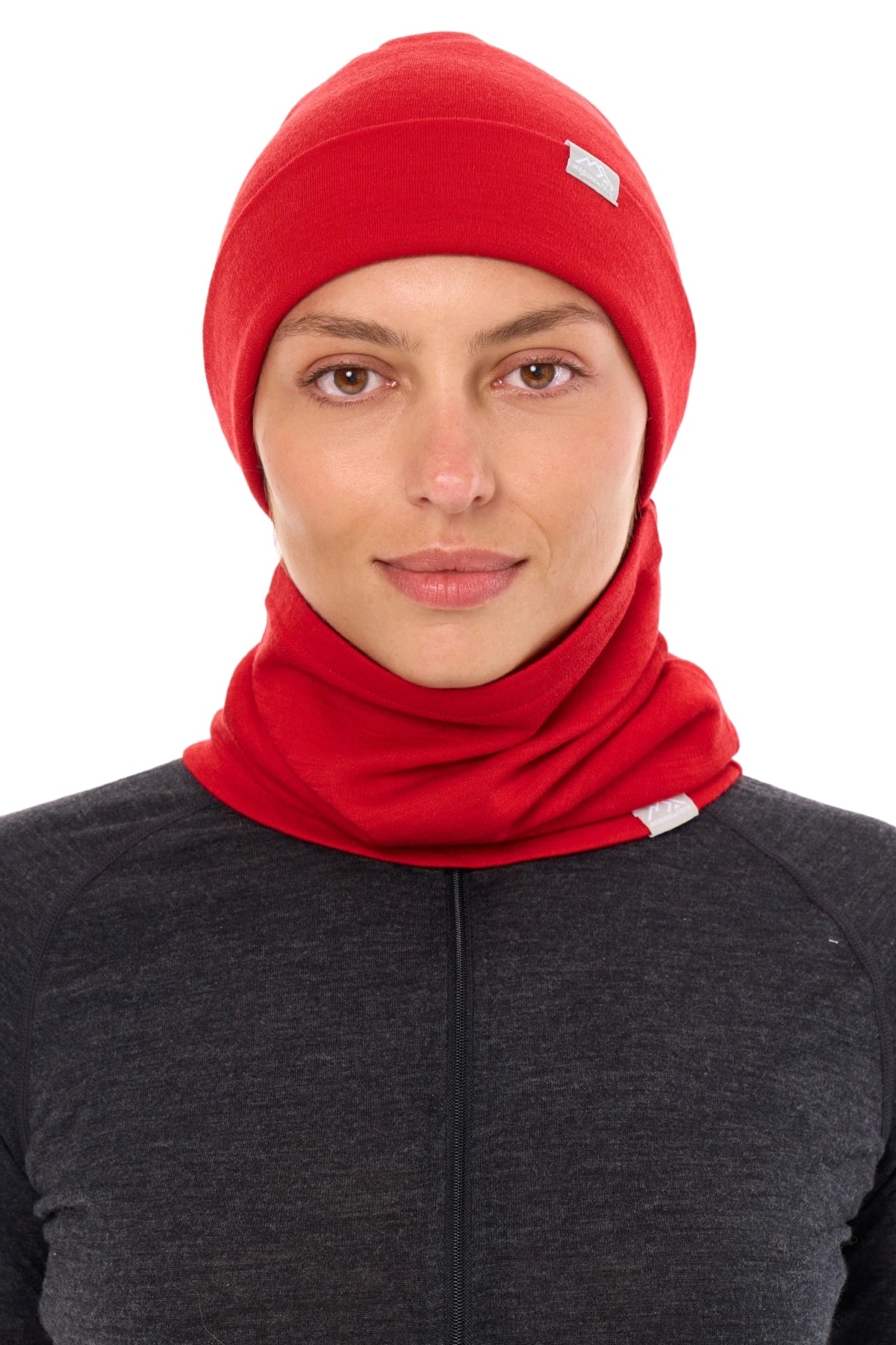 Adult Beanie Red + Gaiter