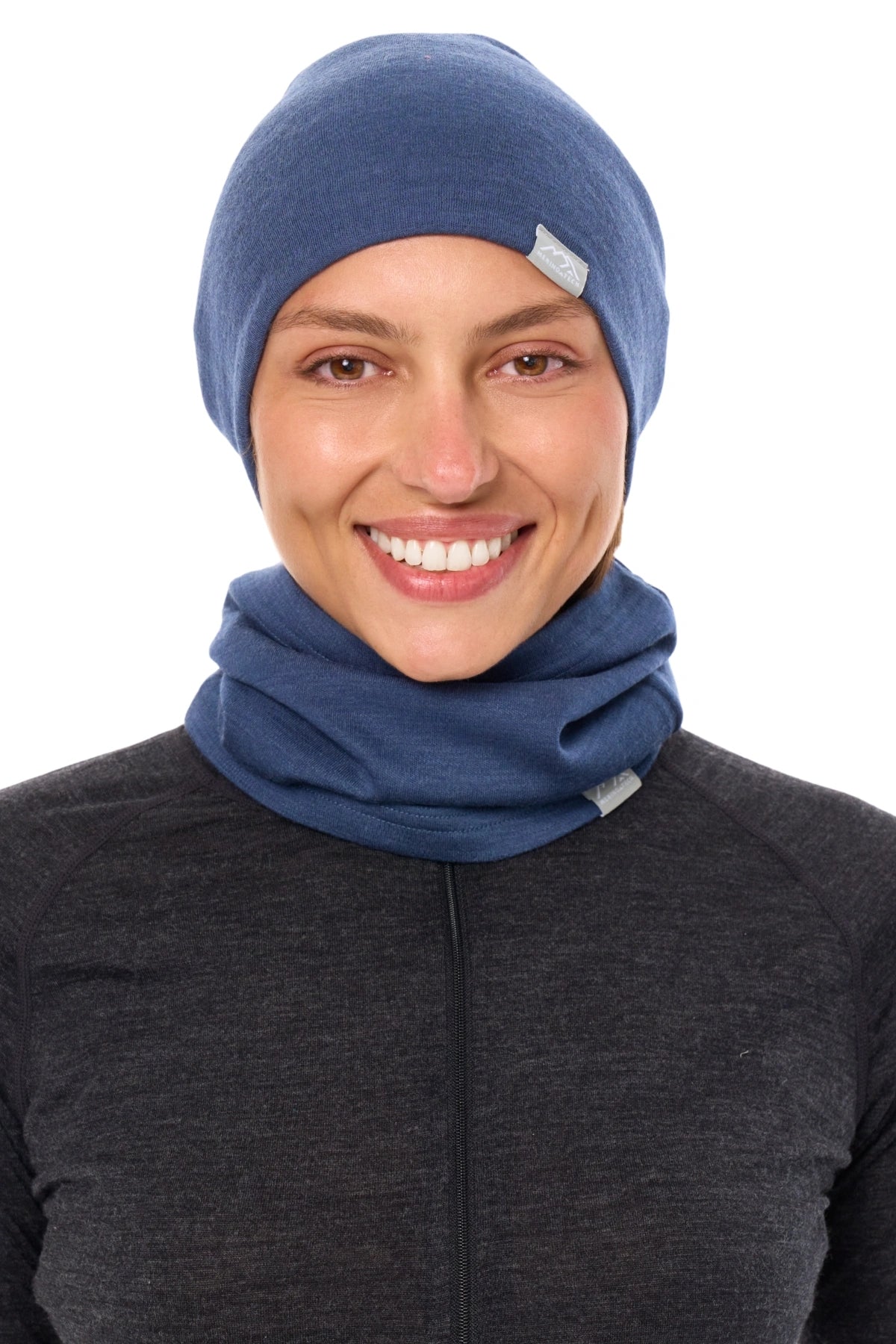 Adult Beanie Denim + Gaiter