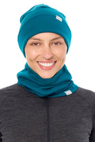 Adult Beanie Deep Teal + Gaiter