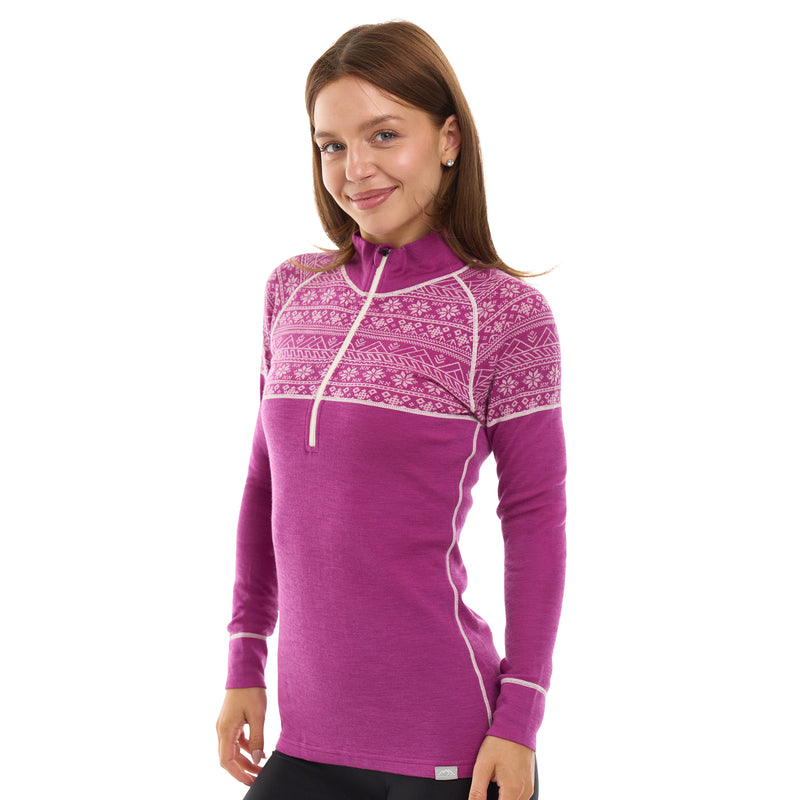 Snowflake – All Orchid, front