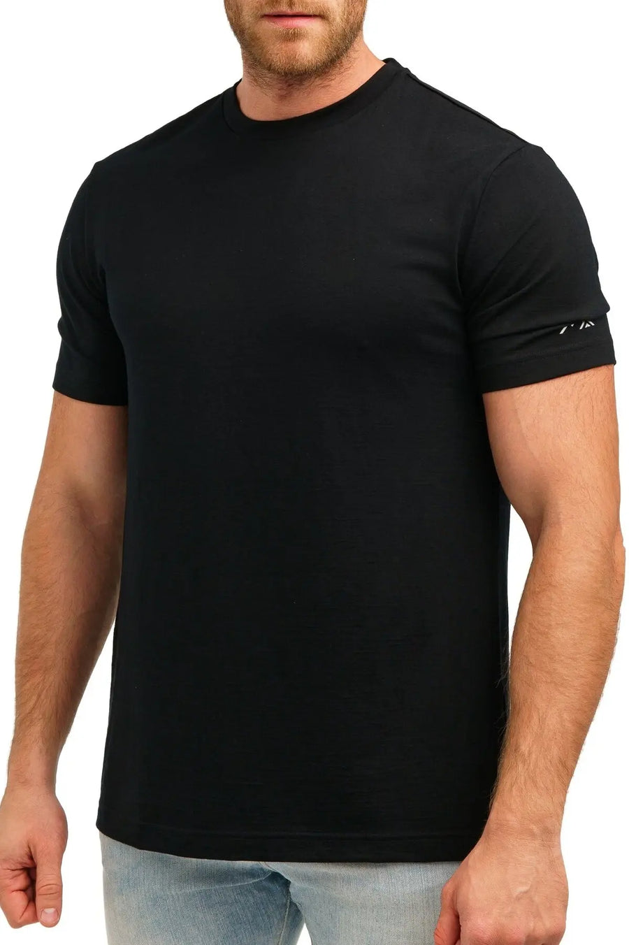 Men's Merino Sport T-shirt Black Oil — view 3
