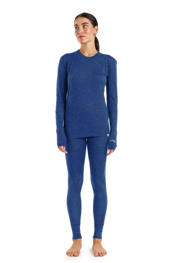 Women's Merino Thermal Set 165 Windsor Blue