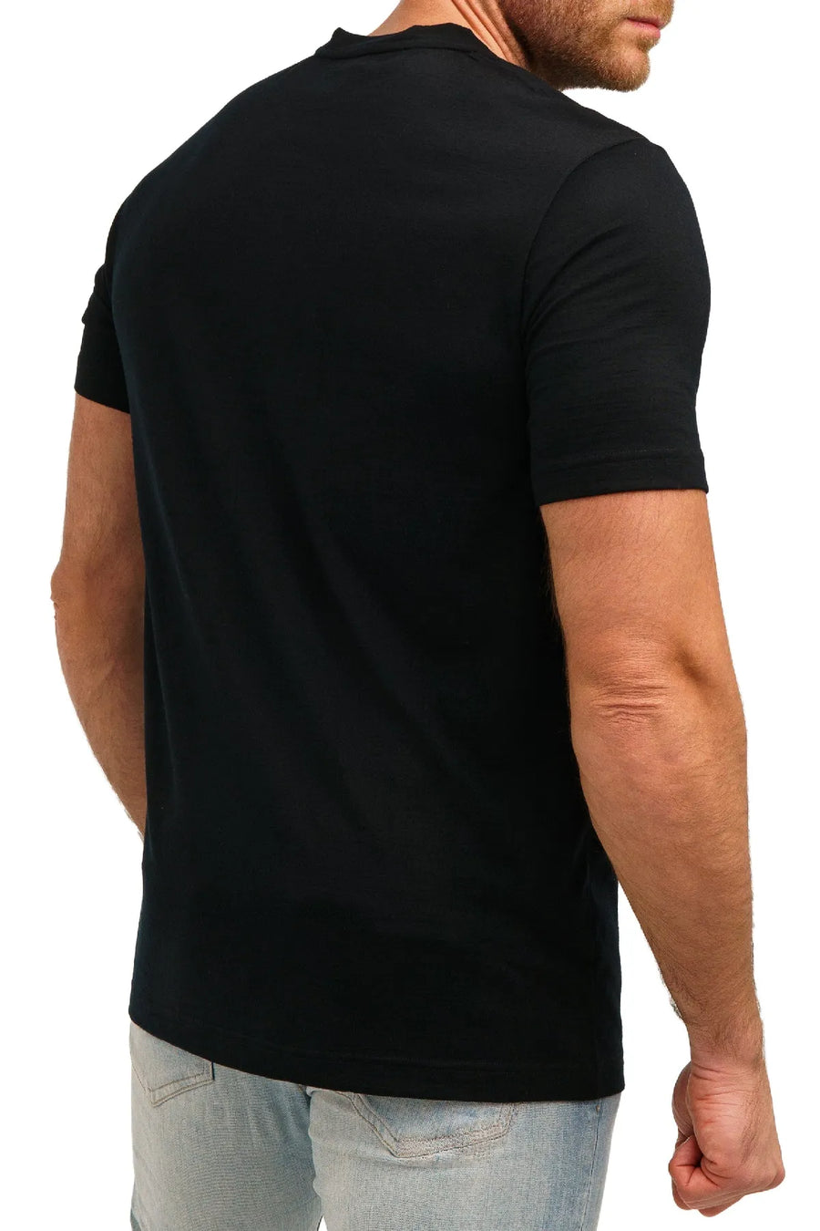 Men's Merino Sport T-shirt Black Oil — view 2
