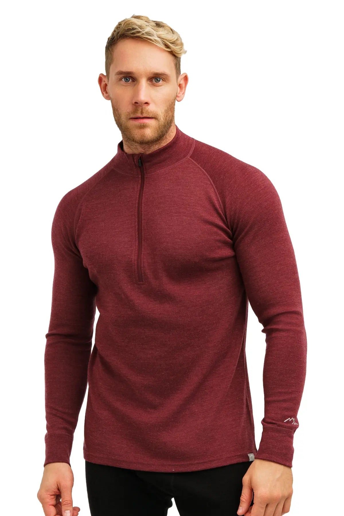 Merino Half Zip Long Sleeve 320