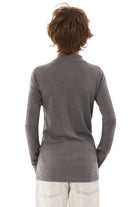 Kids' Merino Half Zip Long Sleeve 250 Perfect Grey — view 6
