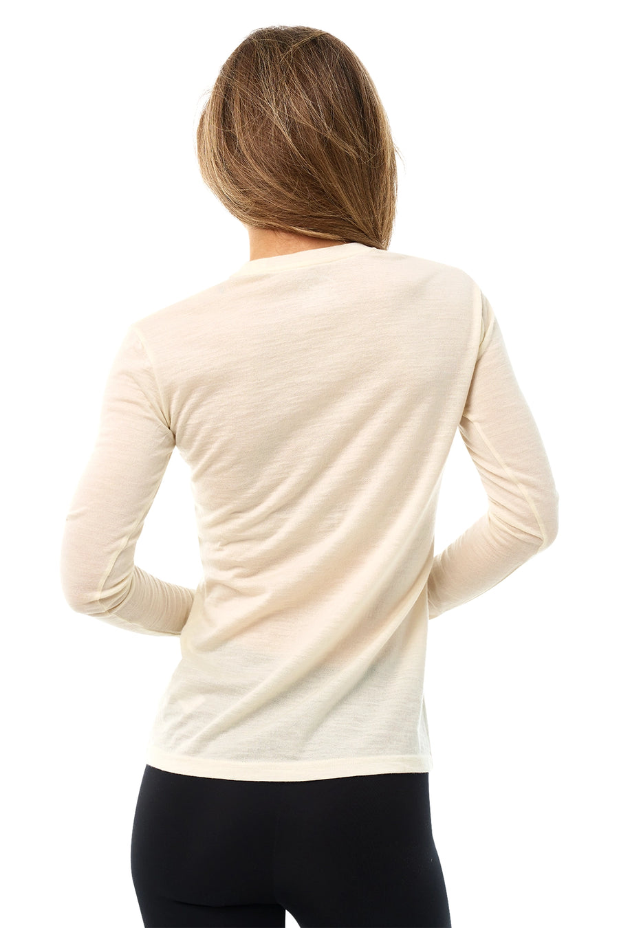 Women's Merino Long Sleeve 190 Creamy — view 2