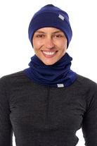Adult Beanie Deep Navy + Gaiter