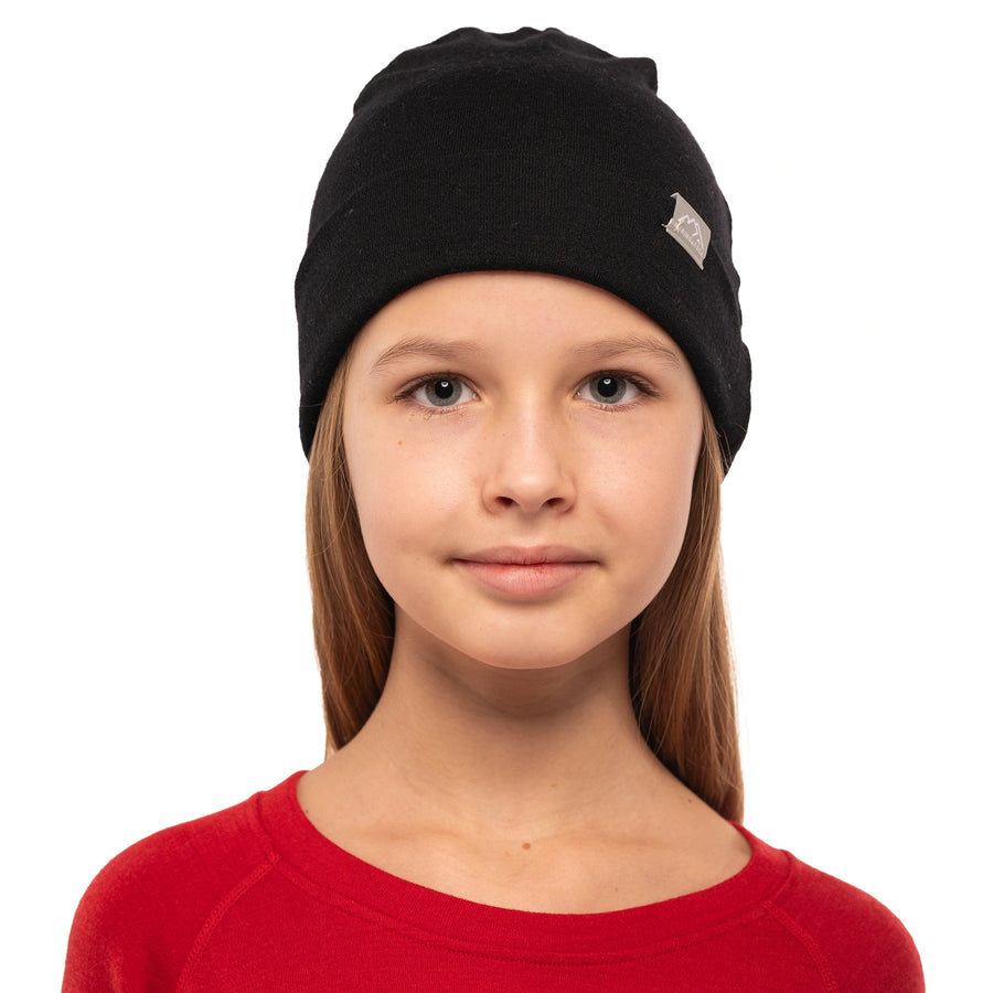 Kids' Beanie Black — view 2