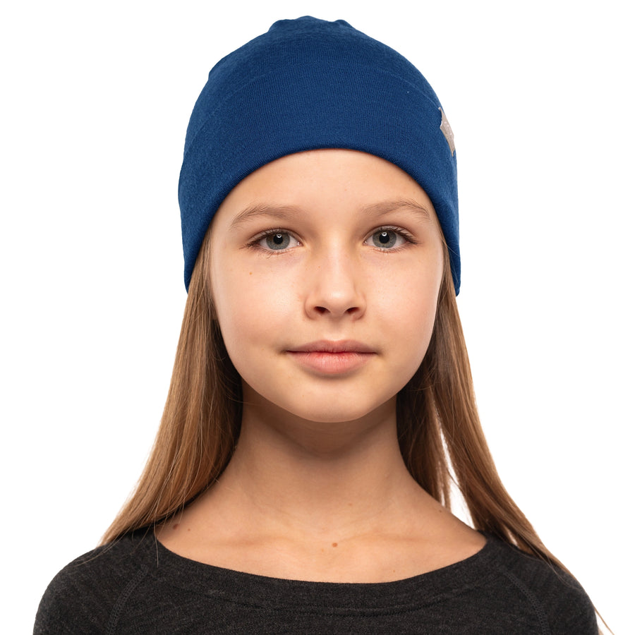 Kids' Beanie Denim — view 2