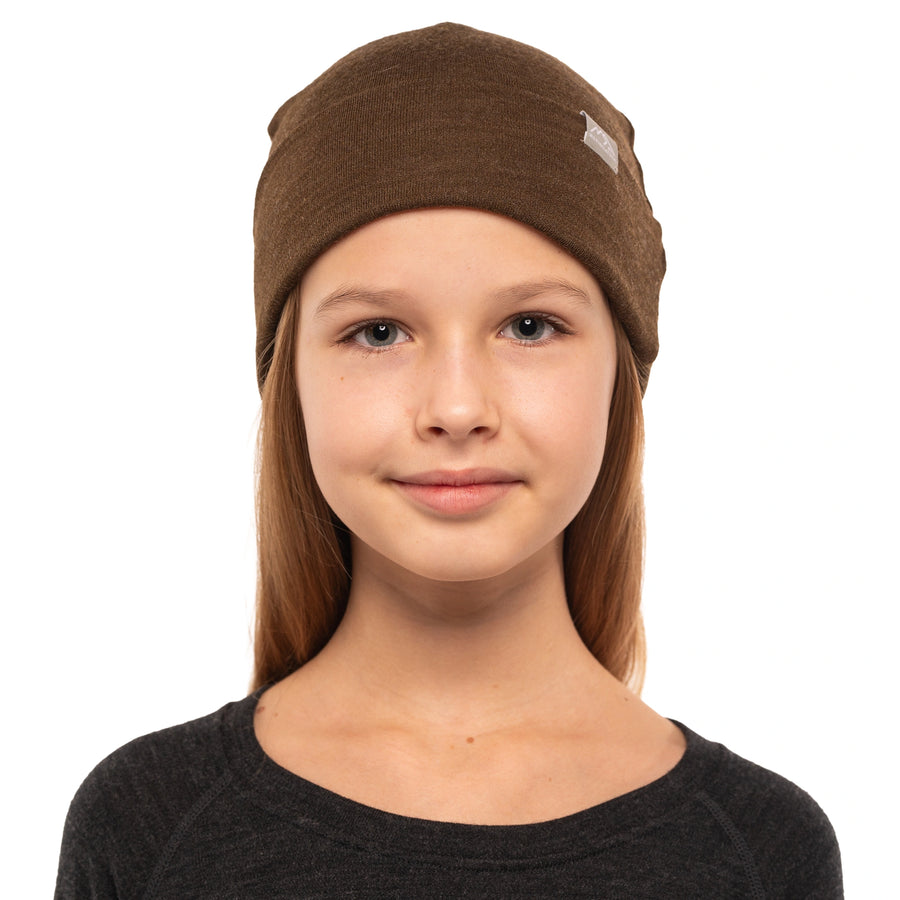 Kids' Beanie Turtle Green — view 2