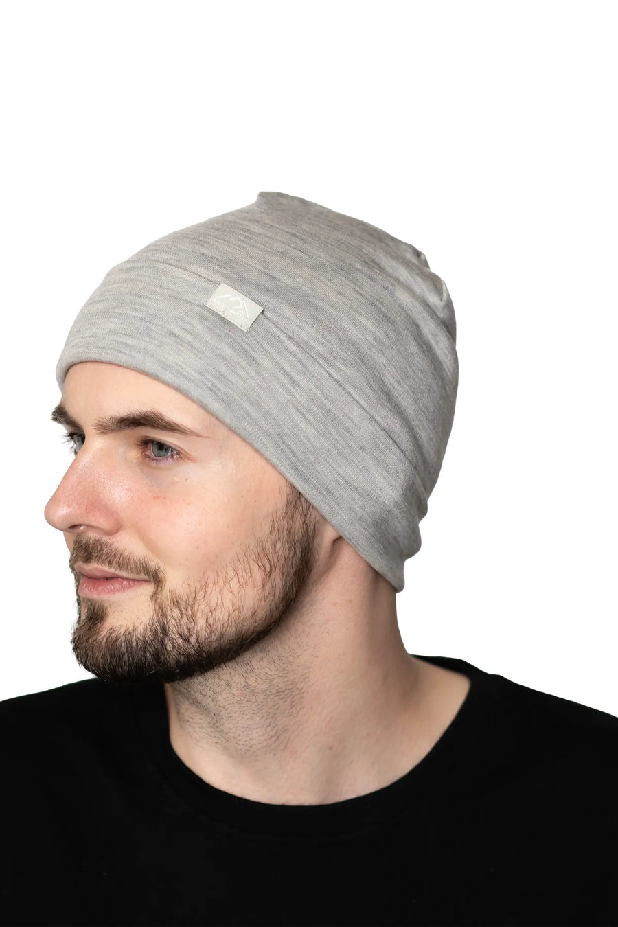 Adult Beanie Heather Grey — view 3