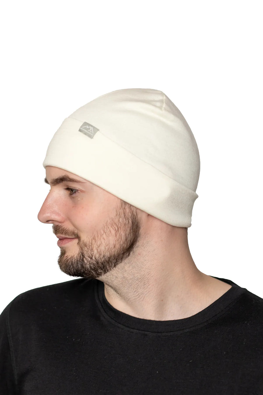 Adult Beanie Natural Merinos — view 3