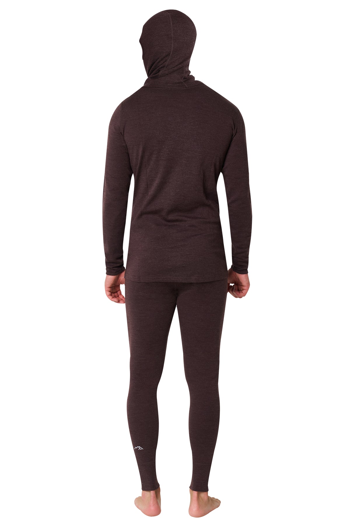 Men's Chocolate Merino Wool Set 320 + Balaclava — view 2